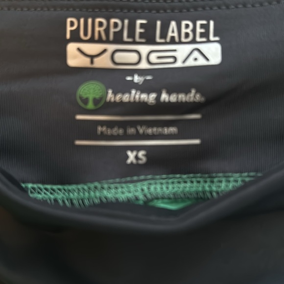 Healing Hands Purple Label Tori 5-Pocket Yoga Scrub Pants size XS ~ NWOT ~ - Picture 6 of 7